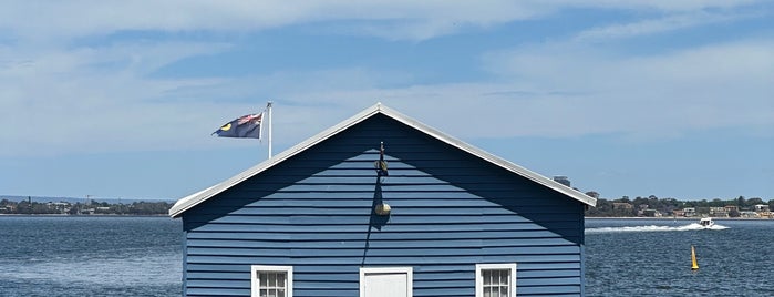 Crawley Edge Boatshed (Blue Boat House) is one of Western Australia (WA).