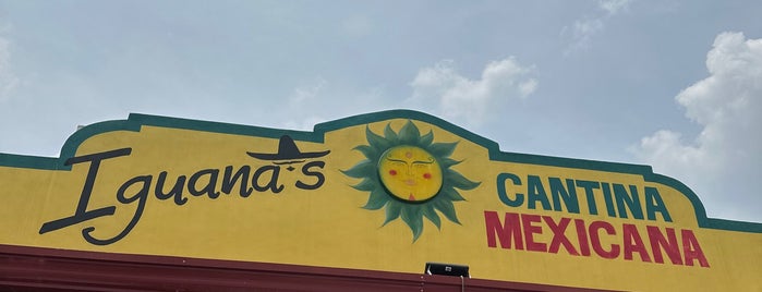 Iguana’s Cantina Mexicana is one of สถานที่ที่ Brady ถูกใจ.