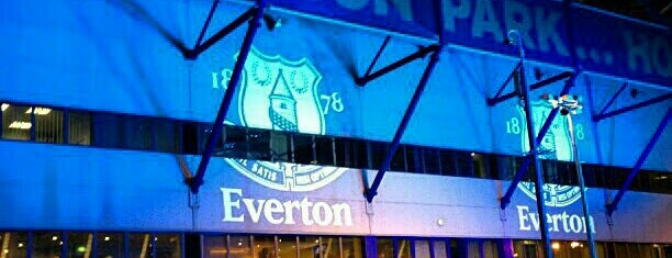 Goodison Park is one of Fulham FC Badge....