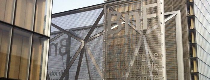 Bibliothèque Nationale de France (BNF) is one of Paris!.