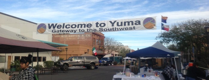 Downtown Yuma is one of สถานที่ที่ Juan ถูกใจ.