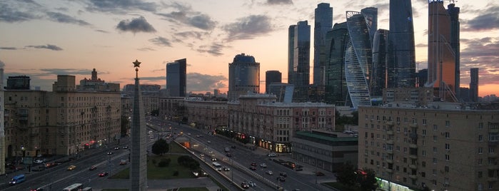 Крыша Роснефть (СобинБанк) is one of Moscow's Roof.