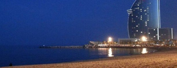 Barceloneta Beach is one of Barcelona.