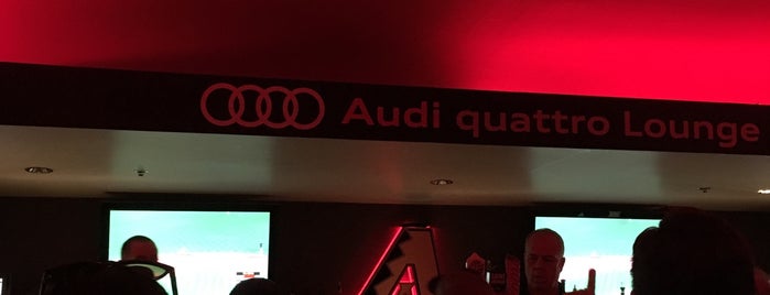 Audi Quattro Lounge is one of Restaurants.