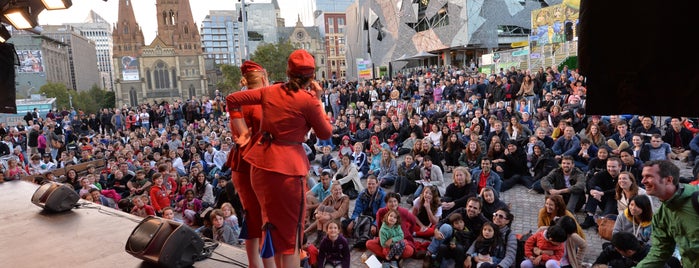 Federation Square is one of Comedy Venues.