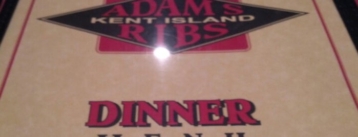 Adam's Ribs is one of BBQ.