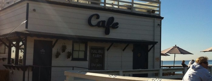 Malibu Farm Cafe is one of la done.