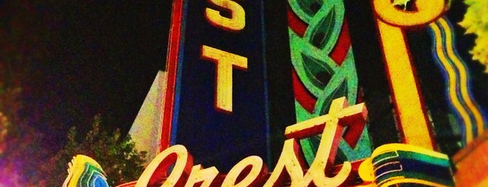 Crest Theatre is one of Tempat yang Disukai Ross.