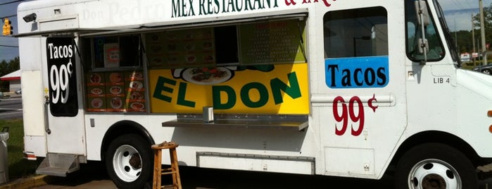 El Don Taco Bus is one of Fav spots.
