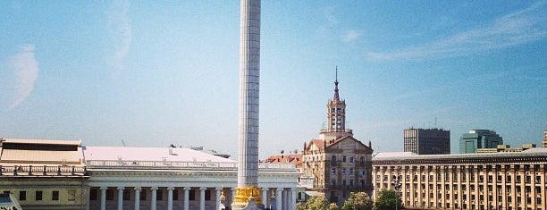 Монумент Незалежності is one of Памятники Киева / Statues of Kiev.