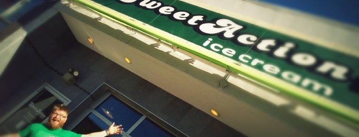 Sweet Action Ice Cream is one of Things to do in Denver when you're...HUNGRY!.