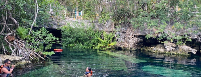 Cenote Cristalino is one of Mexico places to visit.