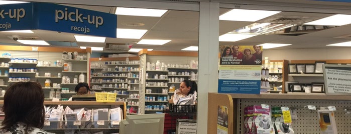 CVS pharmacy is one of Places I frequent.