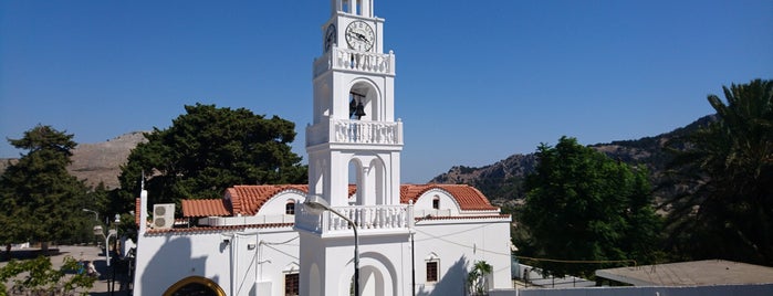 Tsampika Church is one of Greece. Rhodes.