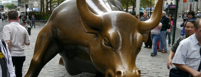 Charging Bull is one of NY for first timers.