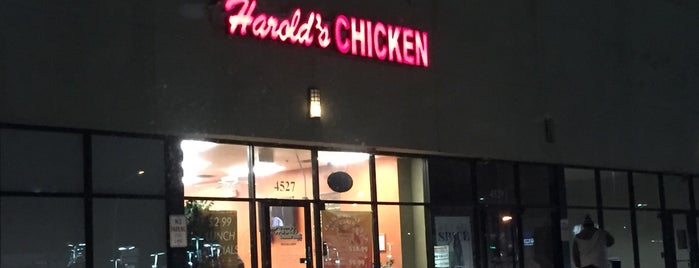 Harold's Chicken is one of Favs @ home.