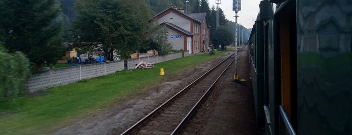 Železniční stanice Police nad Metují is one of On the way.
