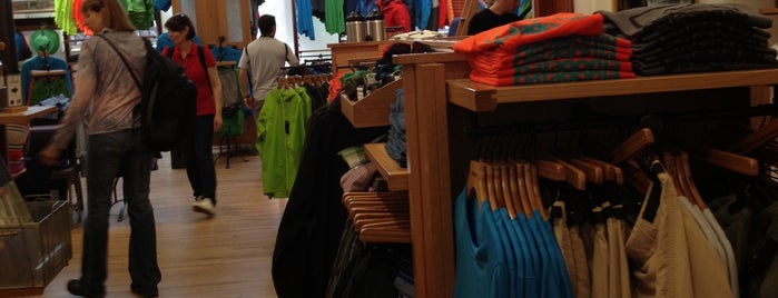 Patagonia is one of NYC Men's Shopping.