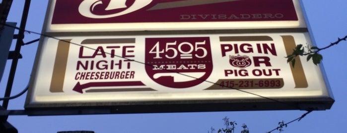 4505 Burgers & BBQ is one of San Francisco TODO.