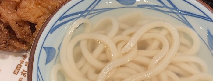 Marugame Seimen is one of 丸亀製麺飲み放題実施店舗.