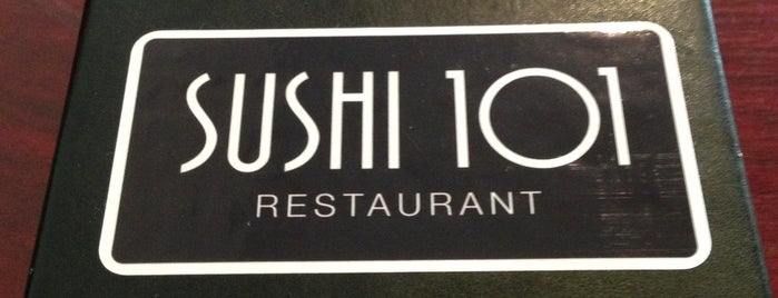 Sushi 101 is one of Places To Try.