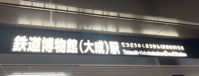 Tetsudō-Hakubutsukan Station is one of 美術館博物館.