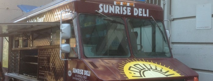 Sunrise Deli is one of sf food.