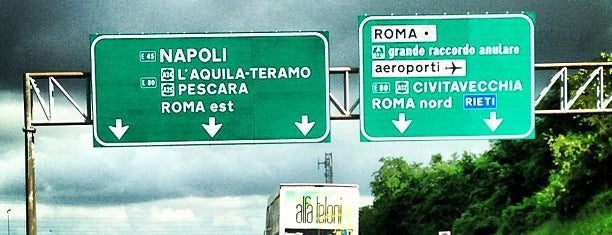 A1 - Magliano Sabina is one of Autostrada A1 - «del Sole».