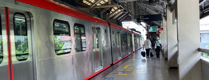 LRT1 - United Nations Avenue Station is one of Manila.