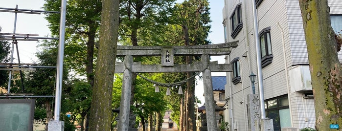 新川天神社 is one of 自転車でお詣り.