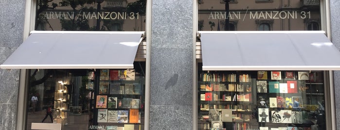 Armani Libri is one of Milano for dummies.