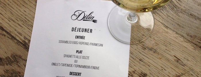Dilia is one of Déjeuner de Chef.
