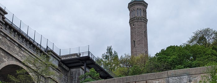 Highbridge Water Tower is one of 🗽 NYC - Upper Manhattan, etc..
