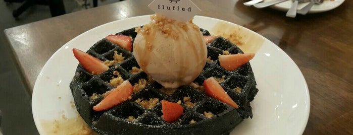 Fluffed Cafe & Dessert Bar is one of Waffles.