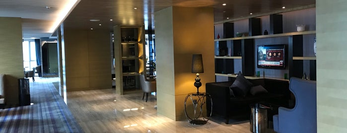 Le Méridien Club Lounge is one of Hotels.