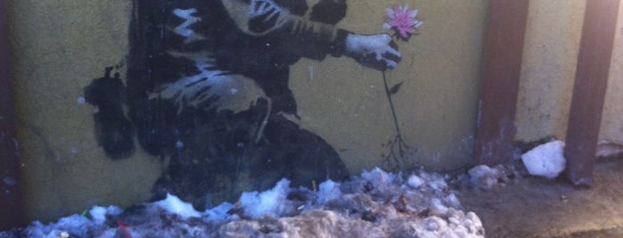 Banksy Mural is one of Sundance.