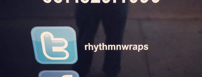 Rhythm 'n Wraps is one of สถานที่ที่ Ava ถูกใจ.