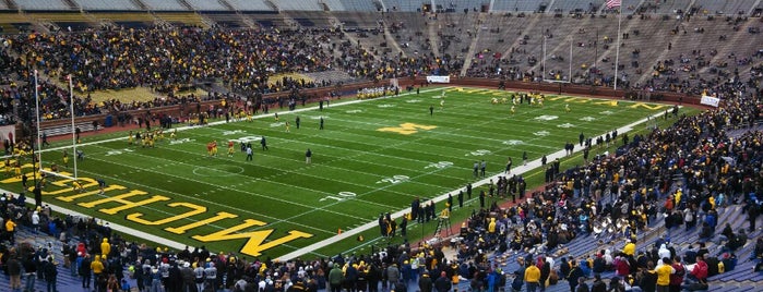 Michigan Stadium is one of NCAA Division I FBS Football Stadiums.