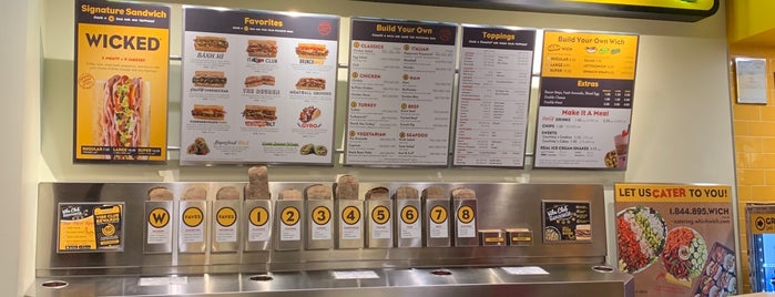 Which Wich? Superior Sandwiches is one of Locais curtidos por Justin.