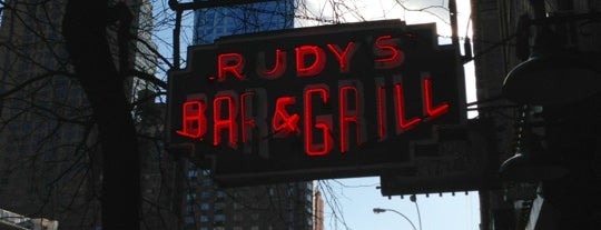 Rudy's Bar & Grill is one of march visitors 2013.