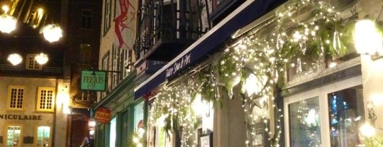 Bistro Sous-Le-Fort is one of Quebec.