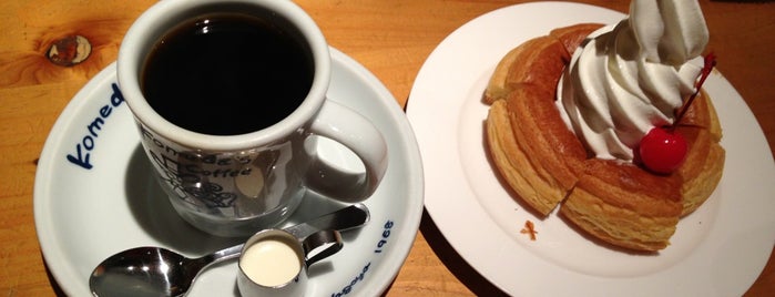 Komeda's Coffee is one of Tempat yang Disukai Hideyuki.