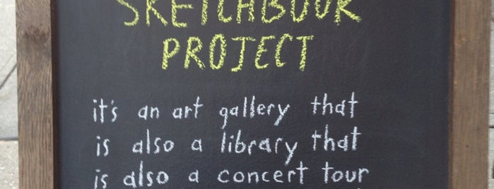 The Sketch Book Project is one of ny.