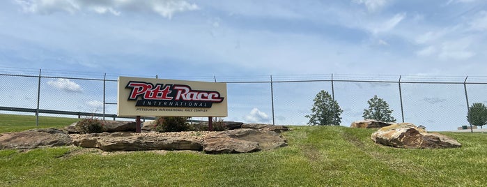 Pittsburgh International Race Complex is one of Lieux qui ont plu à Evan.