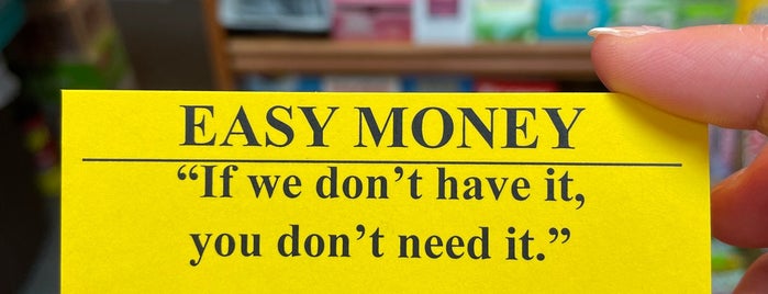 Easy Money is one of Signage 4.