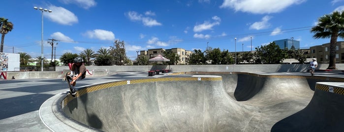 Vans Off The Wall Skatepark is one of LA spaces.