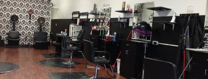 Tanglez Hair & Nail Salon is one of Pamper!.
