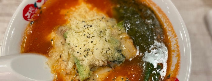 太陽のトマト麺 福島駅前支店 is one of トマトラーメン / Tomato Ramen.