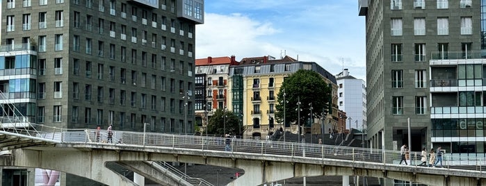 Pasarela Zubizuri is one of Bilbao, Spain.
