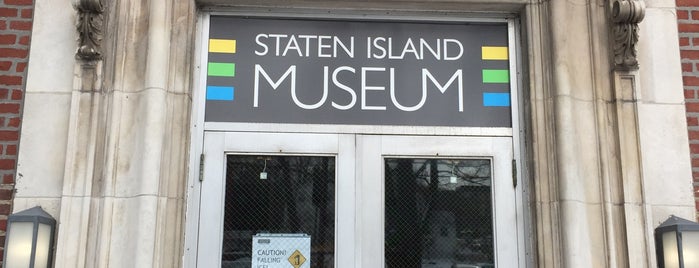 Staten Island Museum is one of Sites on Staten Island.